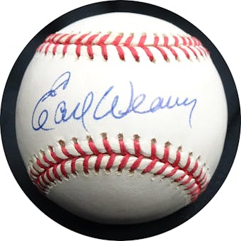 Earl Weaver Autographed AL Brown Baseball JSA RR92099 (Reed Buy)