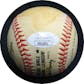 Hoyt Wilhelm Autographed NL Feeney Baseball JSA RR92091 (Reed Buy)