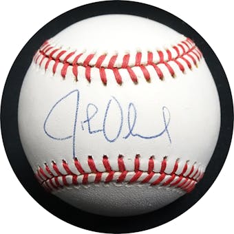 John Olerud Autographed AL Brown Baseball JSA RR92084 (Reed Buy)