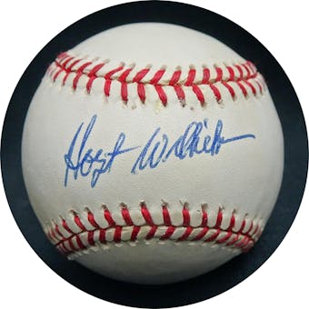 Hoyt Wilhelm Autographed AL Brown Baseball JSA RR92085 (Reed Buy)