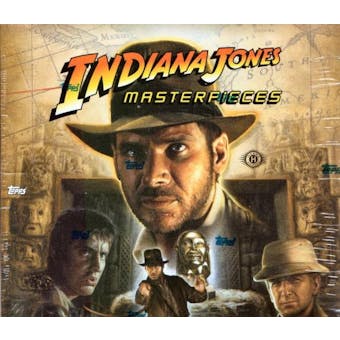 Indiana Jones Masterpieces Hobby Box (2008 Topps)