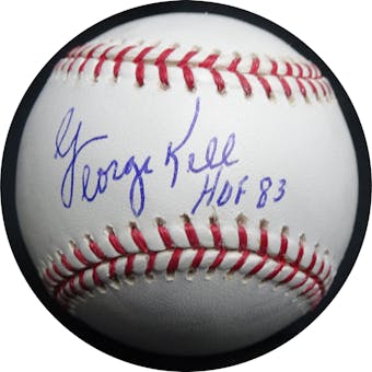 George Kell Autographed MLB Baseball (HOF 83) JSA RR47549 (Reed Buy)