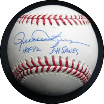Rollie Fingers Autographed MLB Baseball (HOF 92)(341 Saves) JSA RR47558 (Reed Buy)