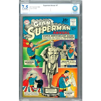 Superman Annual #7 CBCS 7.5 (C-OW) *7003446-AA-016*