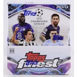 2021/22 Topps Finest UEFA Champions League Soccer Hobby Box