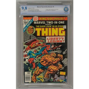 Marvel Two-In-One Annual #1 CBCS 9.8 (W) *7004760-AA-005*