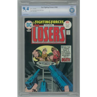 Our Fighting Forces #156 CBCS 9.4 (W) *7004775-AA-009*