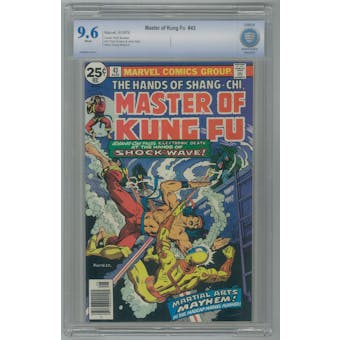 Master of Kung Fu #43 CBCS 9.6 (W) *7006882-AA-017*
