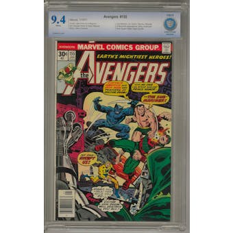 Avengers #155 CBCS 9.4 (W) *7006883-AA-009*