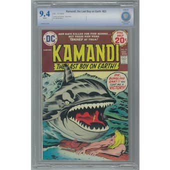 Kamandi, the Last Boy on Earth #23 CBCS 9.4 (W) *7006886-AA-008*