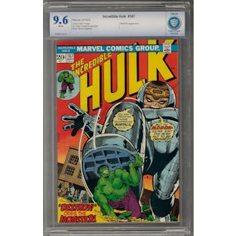 Incredible Hulk #167 CBCS 9.6 (W) *7006895-AA-012*