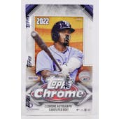 2022 Topps Chrome Baseball Hobby Box (PLUS 1 Silver Pack!)