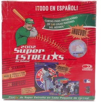 2002 Donruss Super Estrellas Spanish Baseball Hobby Box