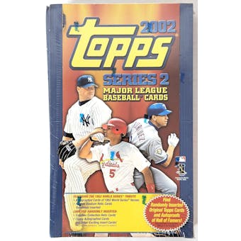 2002 Topps Series 2 Baseball 36-Pack Retail Box (Reed Buy)
