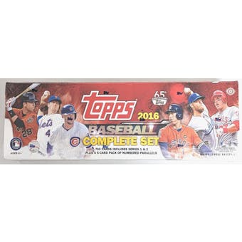 2016 Topps Factory Set Baseball Hobby (Box) (Reed Buy)