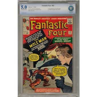 Fantastic Four #22 CBCS 5.0 (OW-W) *7010434-AA-007*