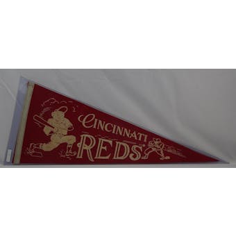 Vintage 1960s Cincinnati Reds MLB Pennant Redlegs (Reed Buy)