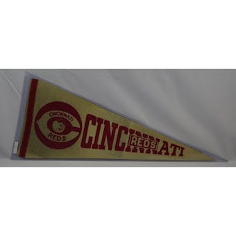 Vintage 1960s Cincinnati Reds MLB Pennant (Reed Buy)
