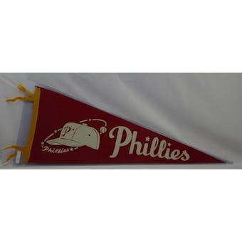 Vintage 1960s Philadelphia Phillies MLB Pennant (Reed Buy)
