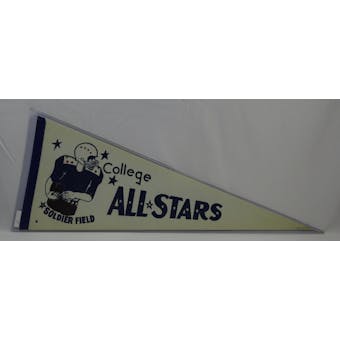Vintage College All Stars Soldier Field Pennant (Reed Buy)