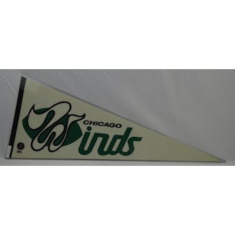 Vintage 1970s Chicago Winds WFL Pennant (Reed Buy)