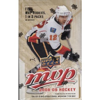 2008/09 Upper Deck MVP Hockey Hobby Box
