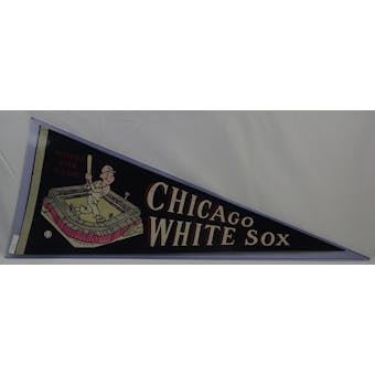 Vintage 1960s Chicago White Sox MLB White Sox Park Pennant (Reed Buy)