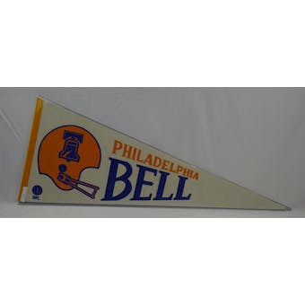 Vintage 1970s Philadelphia Bell WFL Pennant (Reed Buy)