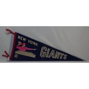 Vintage 1960s New York Giants NFL Pennant (Reed Buy)