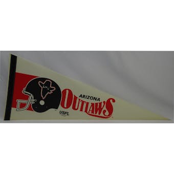 Vintage 1983 Arizona Outlaws USFL Pennant (Reed Buy)