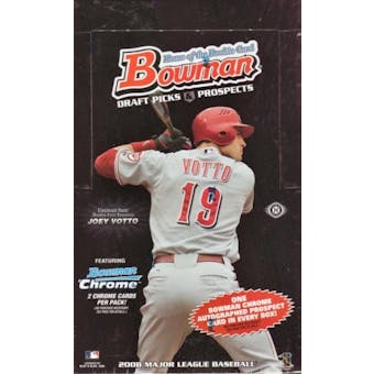 2008 Bowman Draft Picks & Prospects Baseball Hobby Box