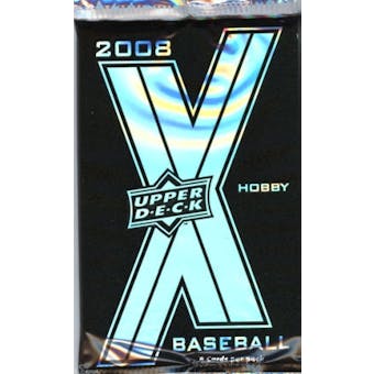 2008 Upper Deck X Baseball Hobby Pack