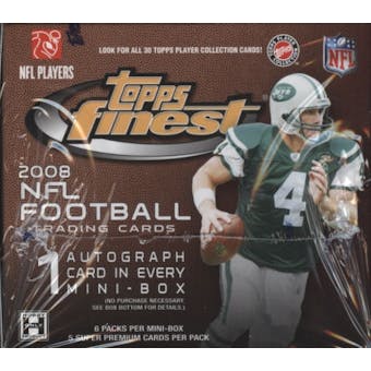 2008 Topps Finest Football Hobby Mini-Box