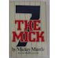 Mickey Mantle Autographed Hardcover Book "The Mick" JSA XX07513 (Reed Buy)