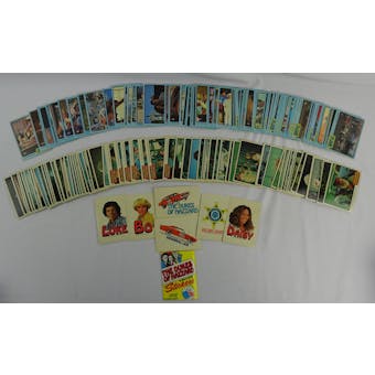 1980/81 Donruss The Dukes of Hazzard Complete Series 1-2 132 Card Set (EX-EX/MT) (Reed Buy)
