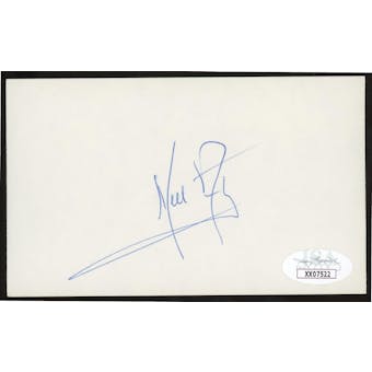 Neil Armstrong Autographed Index Card JSA XX07522 (Reed Buy)