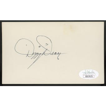 Dizzy Dean Autographed Index Card JSA XX07673 (Reed Buy)