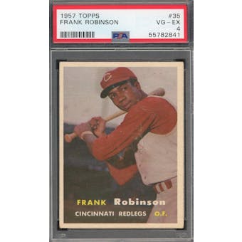 1957 Topps #35 Frank Robinson RC PSA 4 *2841 (Reed Buy)