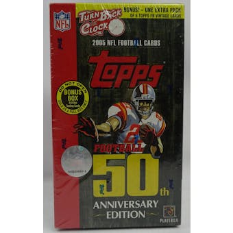 2005 Topps Football Blaster Box (Reed Buy)