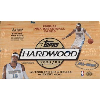 2008/09 Topps Hardwood Basketball Hobby Box
