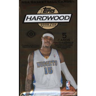 2008/09 Topps Hardwood Basketball Hobby Pack