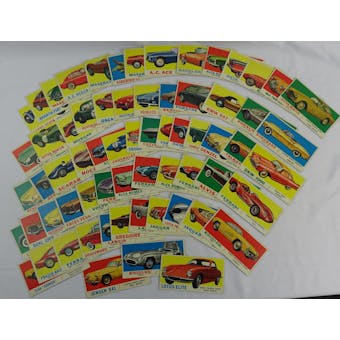 1961 Topps Sports Cars 66 Card Set (VG-EX) (Reed Buy)