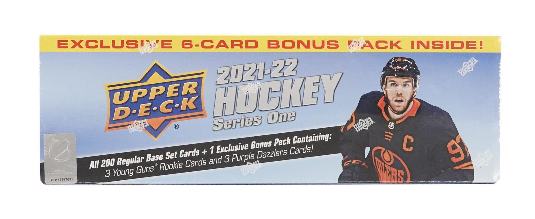 2021/22 Upper Deck Series One Hockey Complete 200-Card Factory Set with Bonus Pack - Fanatics Exclusive