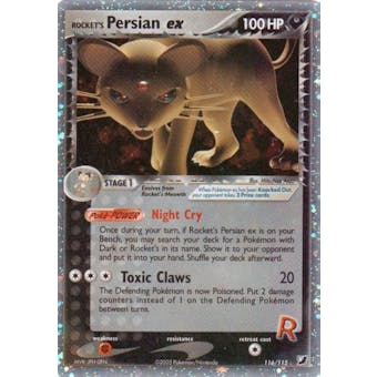 Pokemon Unseen Forces Single Persian ex 116/115