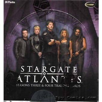 Stargate Atlantis Season 3 & 4 Trading Cards Box (Rittenhouse 2008)
