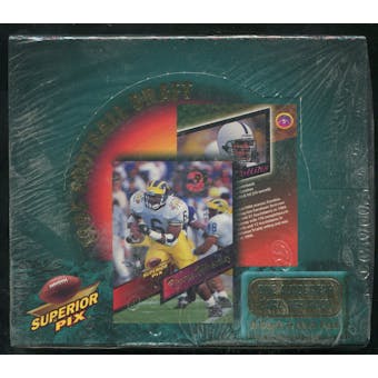 1995 Superior Pix Draft Football Hobby Box