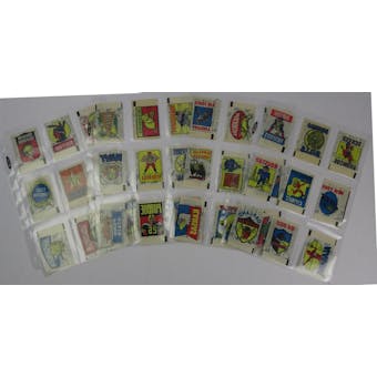 1965 Topps Magic Rub-Offs Football Complete Set (36) EX-MT (Reed Buy)