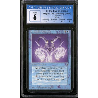 Magic the Gathering Legends In the Eye of Chaos CGC 6