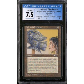 Magic the Gathering Alliances Helm of Obedience CGC 7.5 *260
