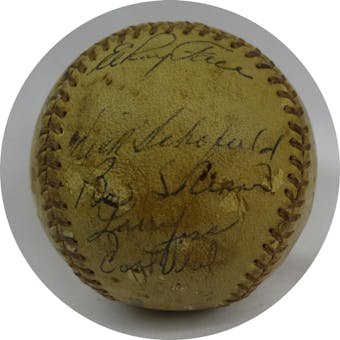 Muli-signed 1962 Pittsburgh Pirates Auto MacGregor Southern League Baseball (16-sigs) JSA XX34316 (Reed Buy)